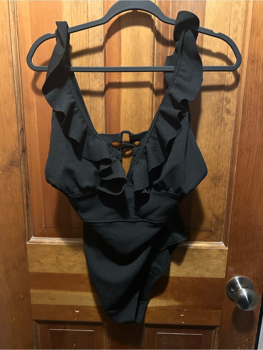 Black One Piece Swimsuit